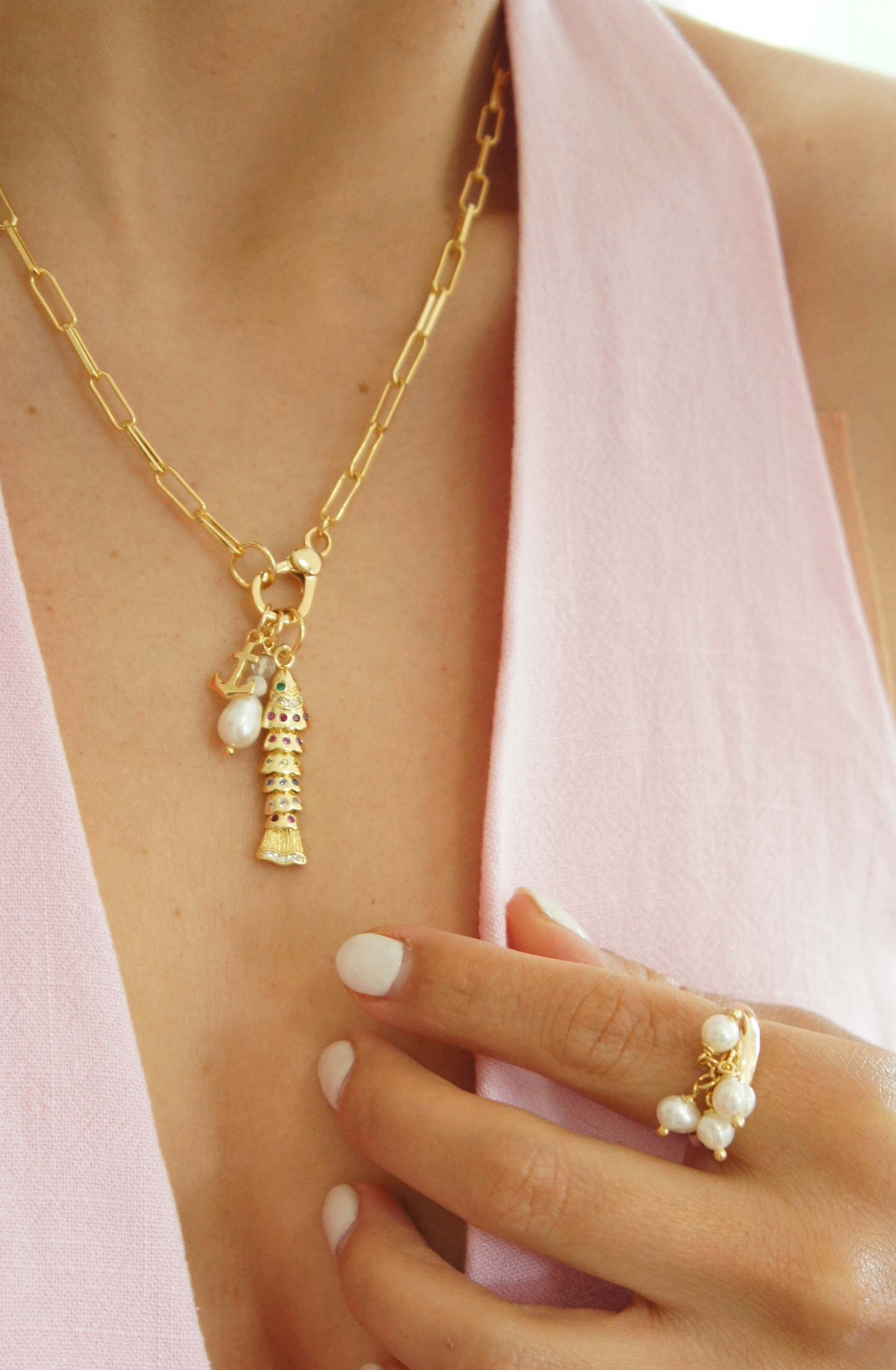 Thalassa Charm Necklace