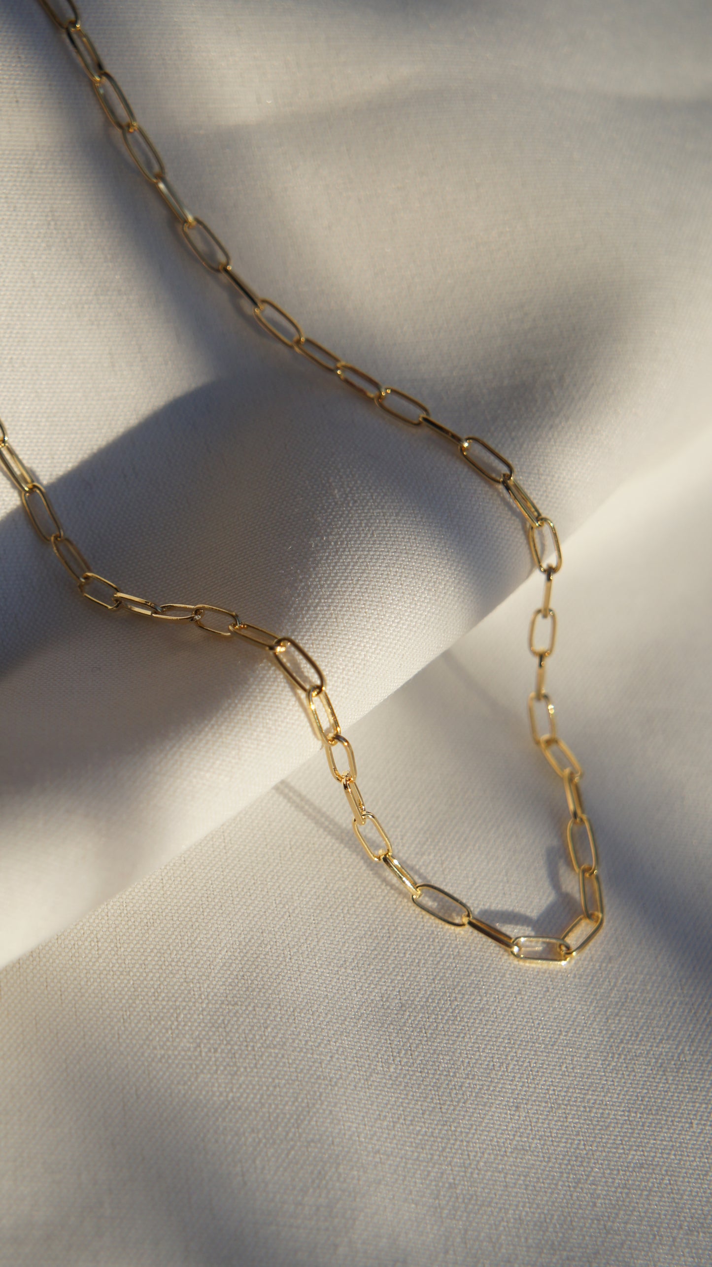 Paper Clip Chain Necklace