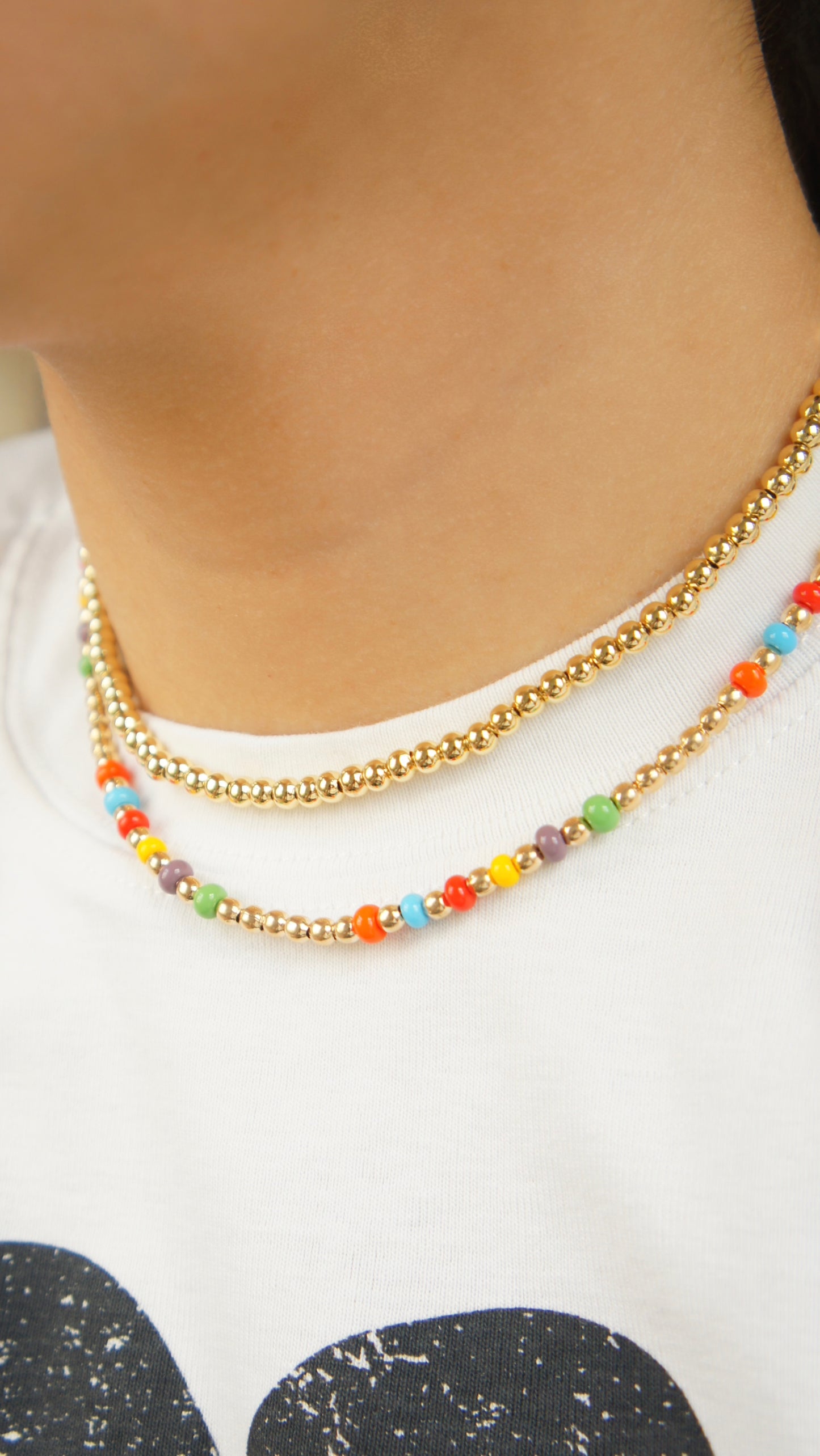 Debra Beaded Necklace