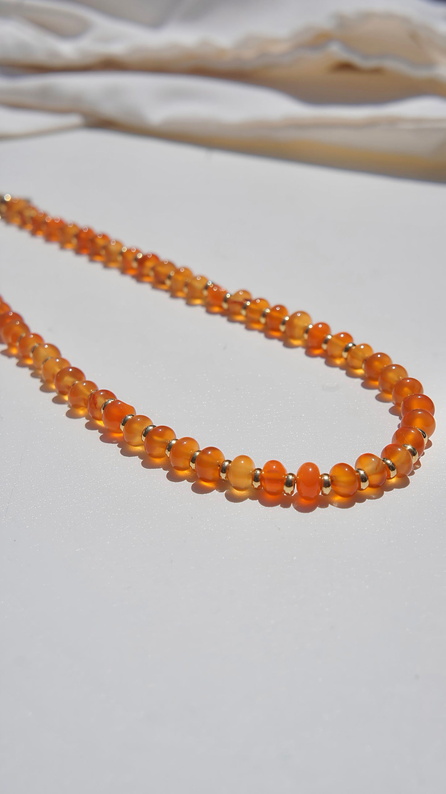 Tourmaline Beaded Necklace