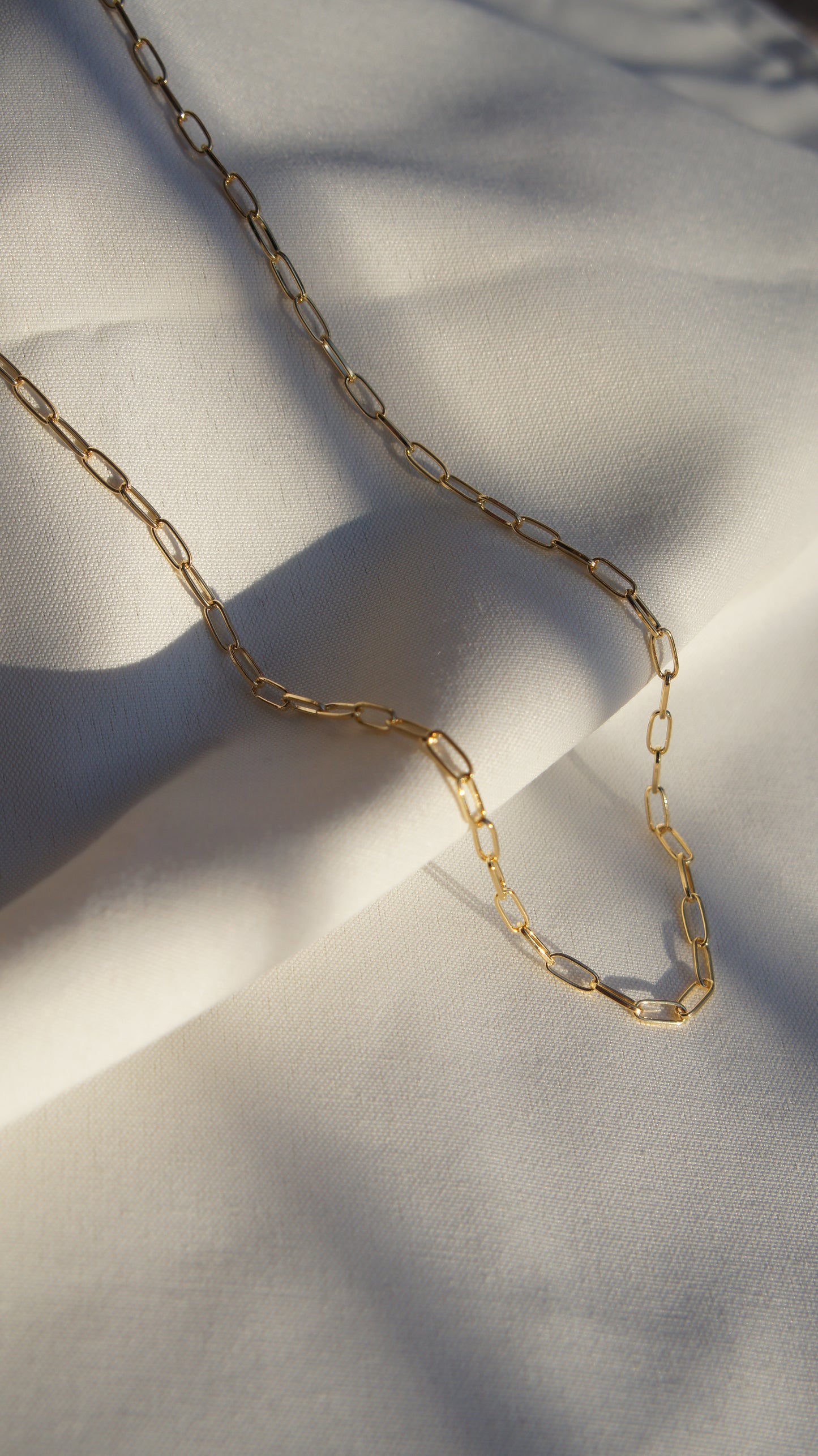 Paper Clip Chain Necklace