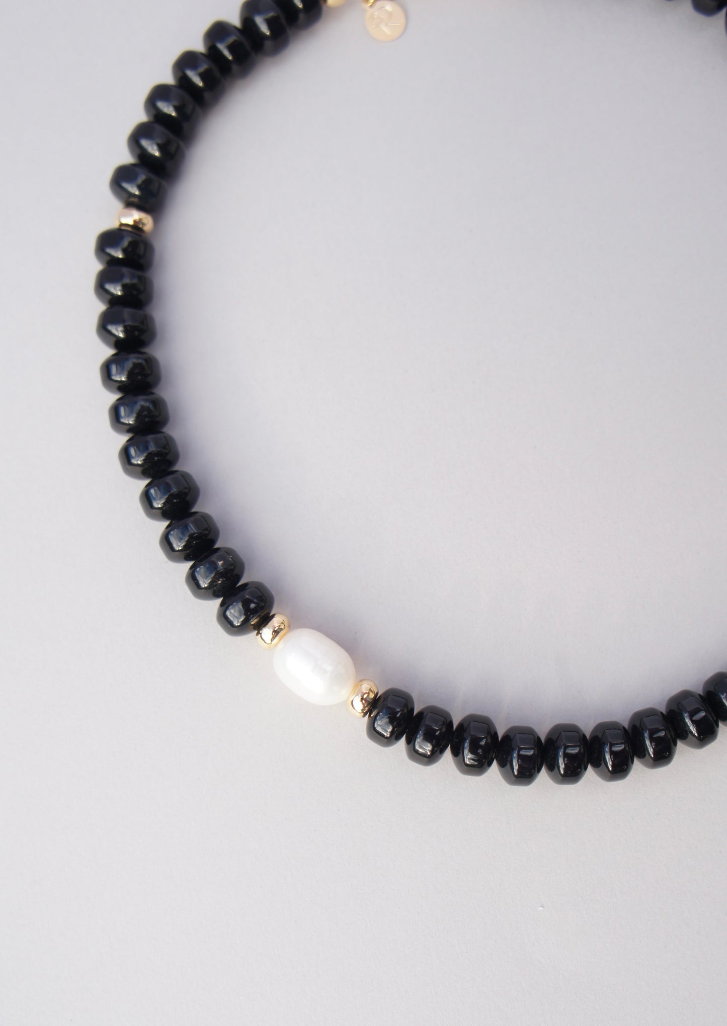 Moon & Onyx Necklace