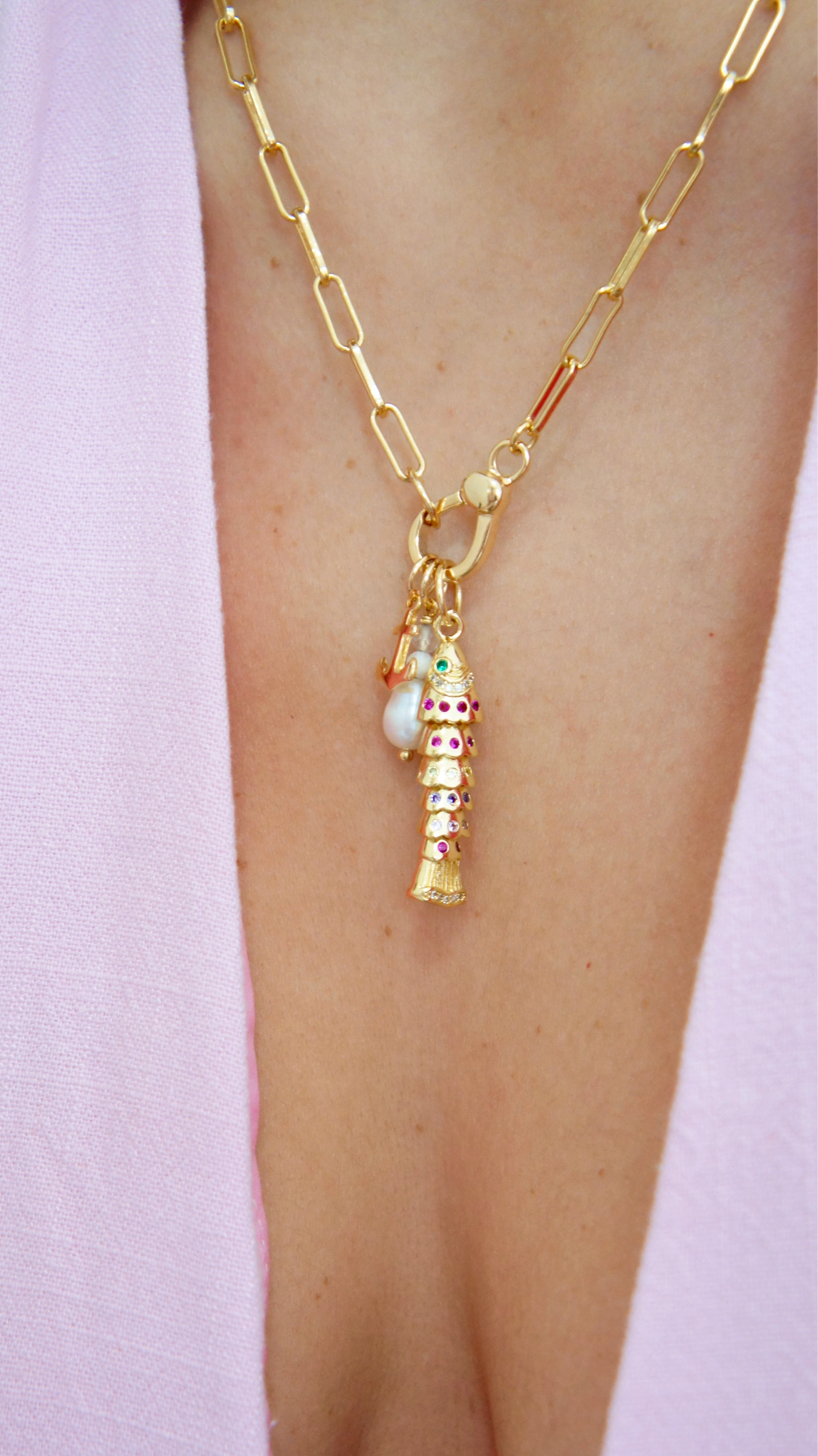 Thalassa Charm Necklace