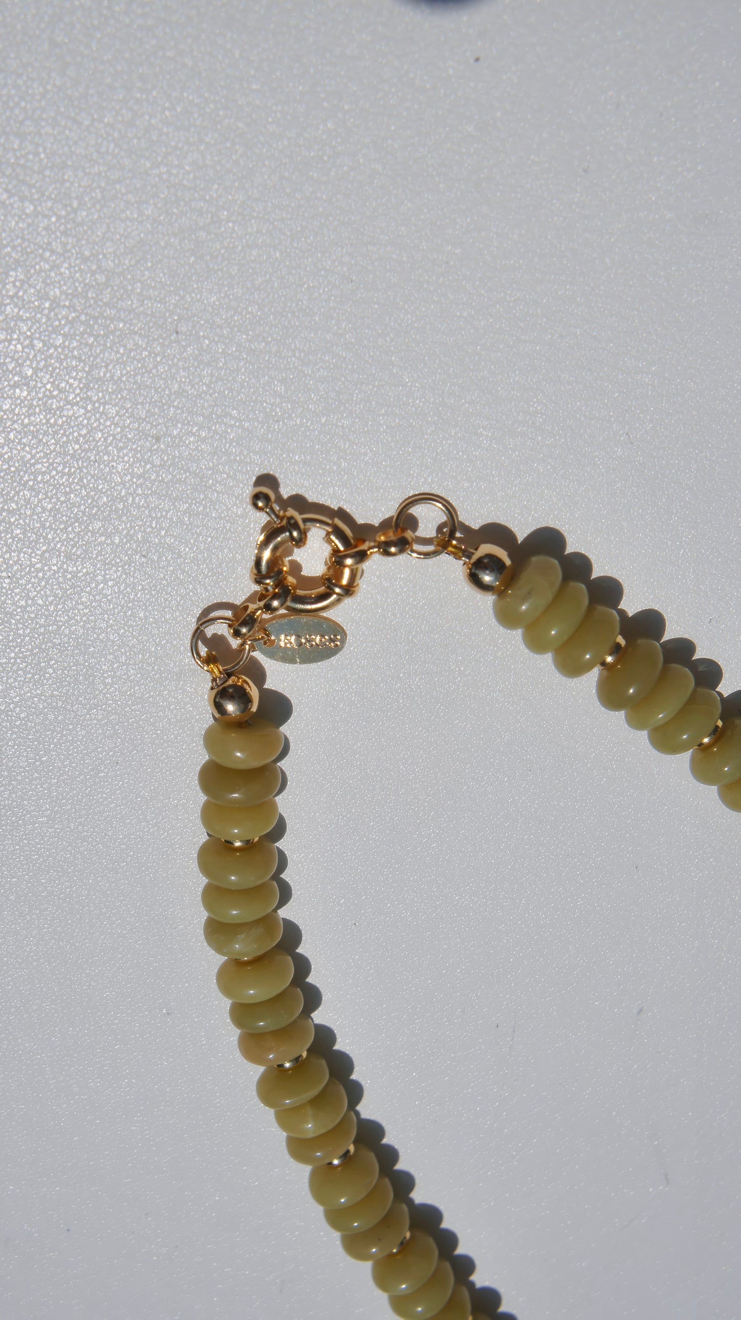 Olive Jade Necklace