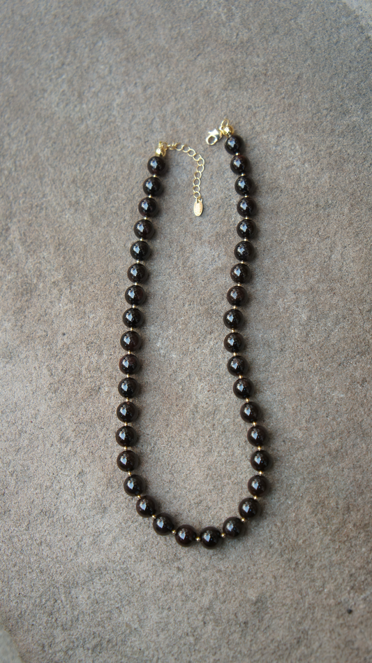 Garnet Stone Necklace