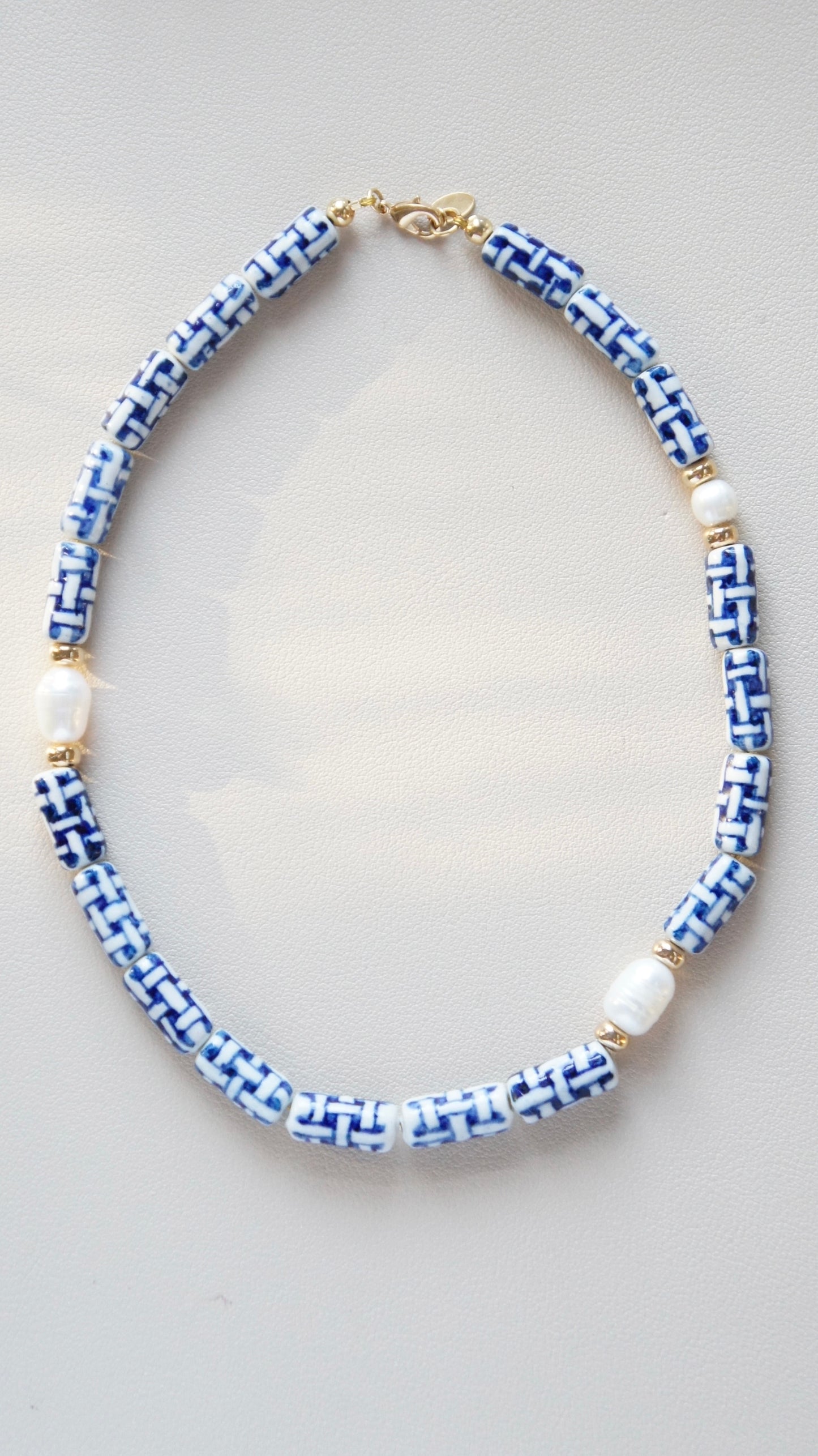 Porcelain Pearl Necklace
