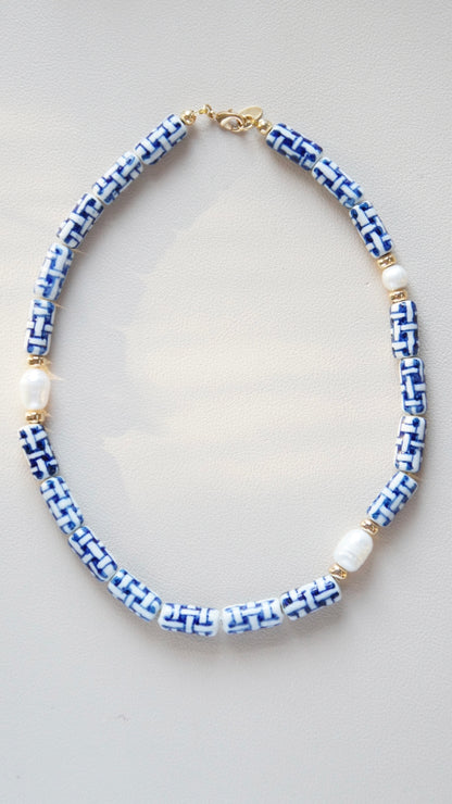 Porcelain Pearl Necklace