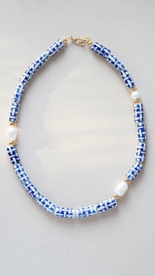 Porcelain Pearl Necklace