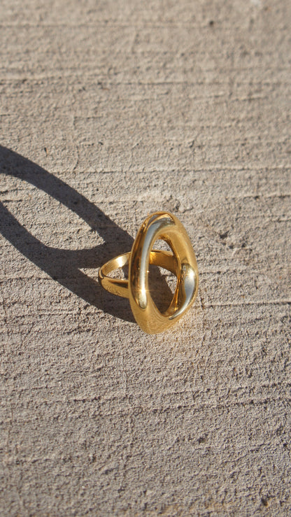 Big Oval Statement Ring