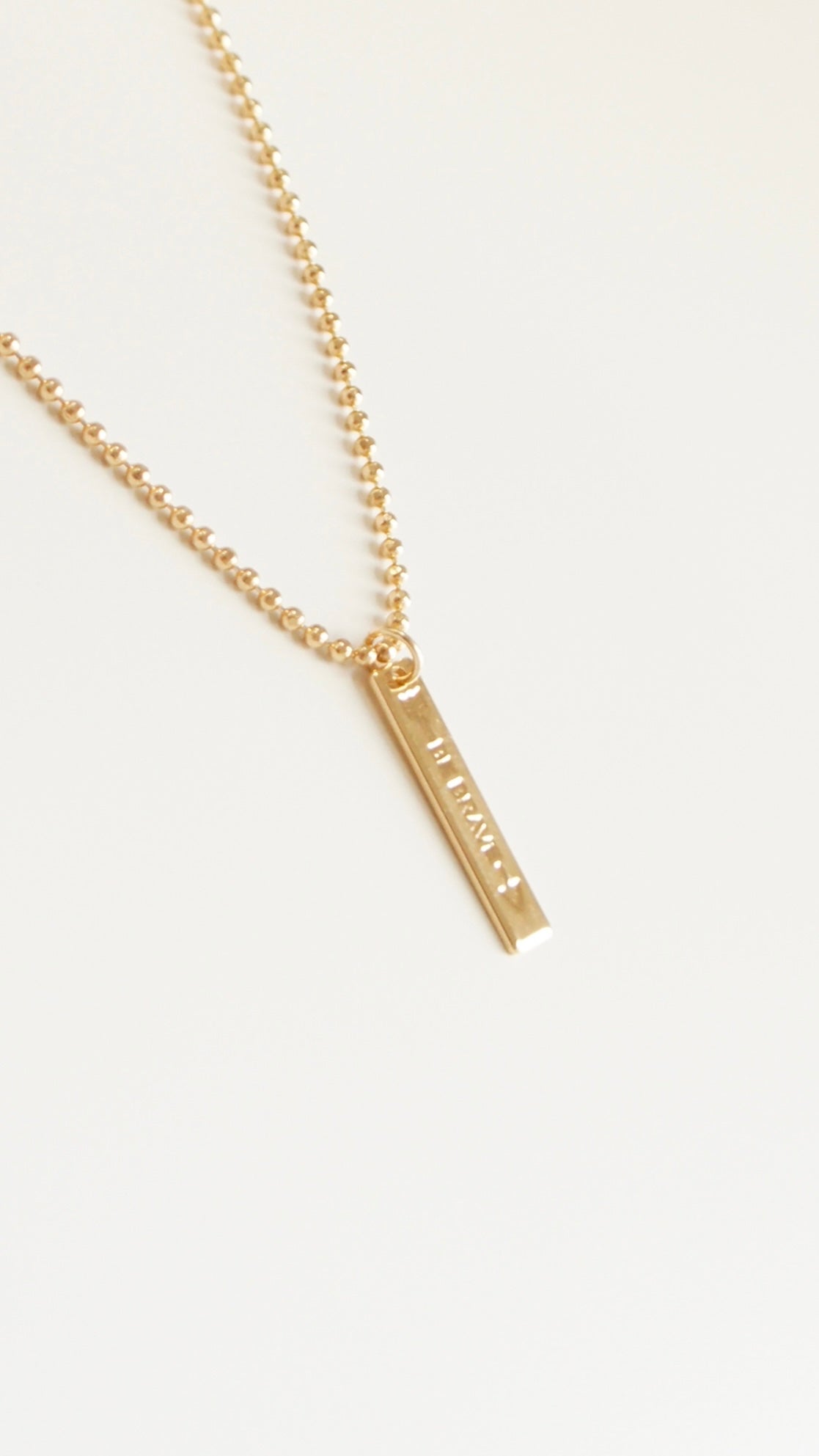Dainty Believe Necklace