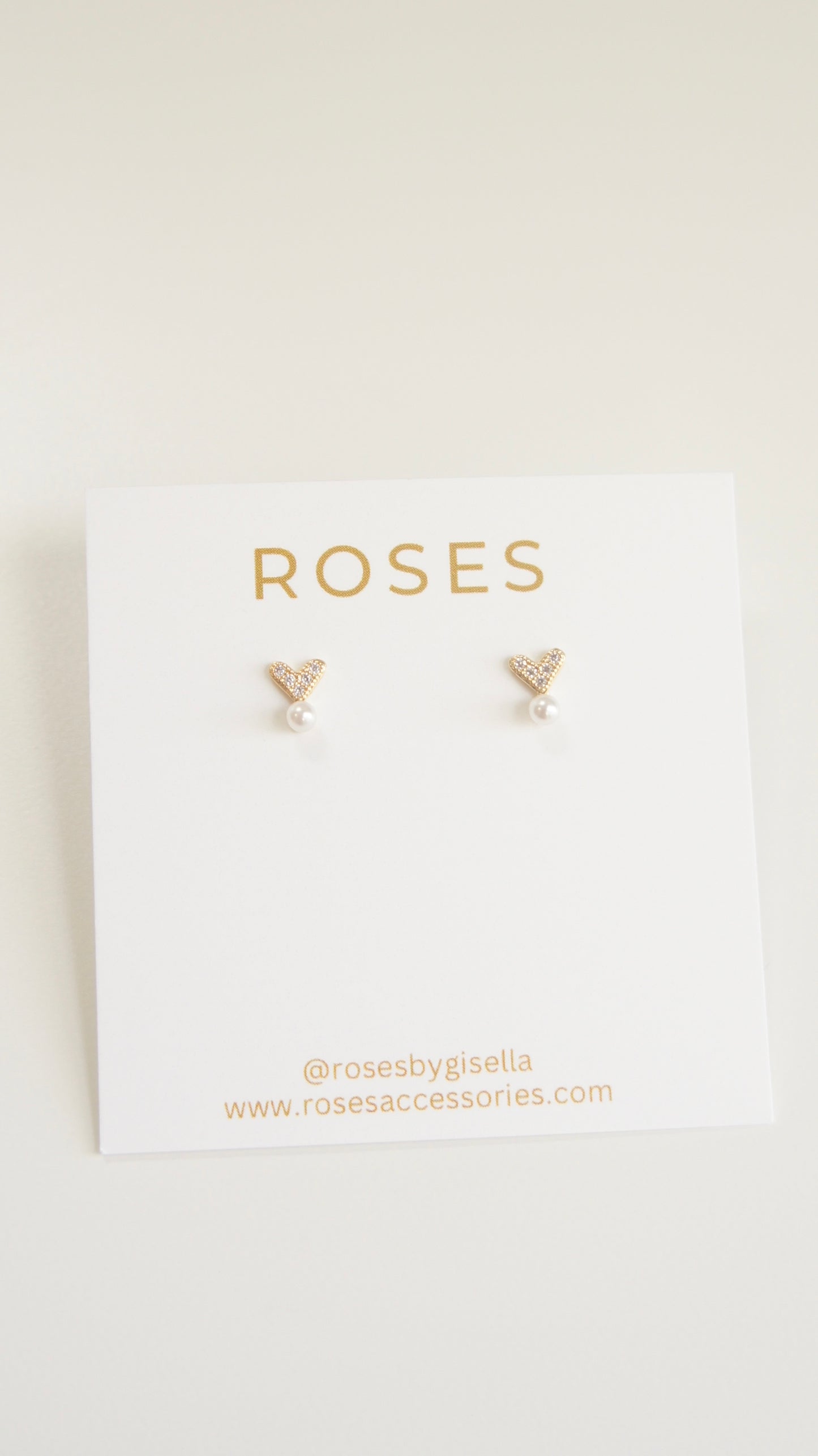 Mini Heart Stud Earrings