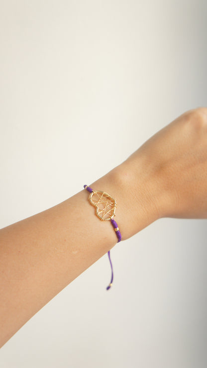 Lulu Purple Bracelet