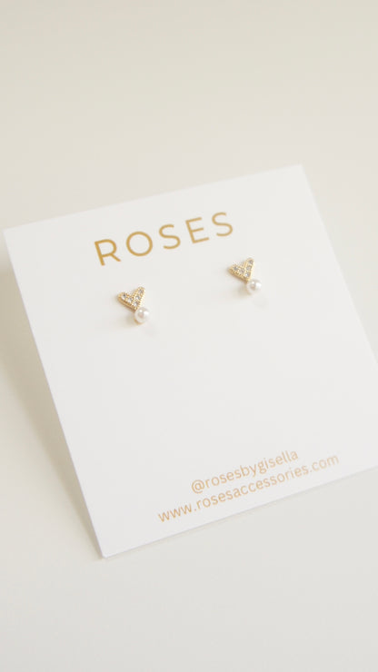 Mini Heart Stud Earrings
