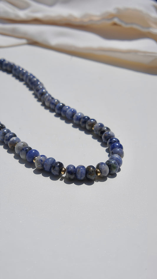 Sodalite Beaded Necklace